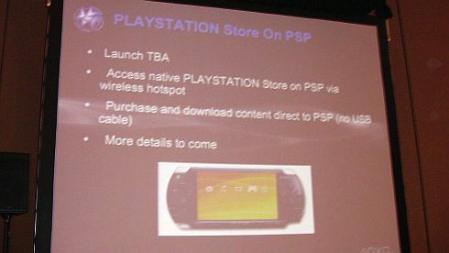 GDC 2008: Sony confirma acceso a la PlayStation Store desde PSP