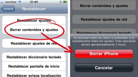 Borra tu iPhone de forma segura desde el propio teléfono