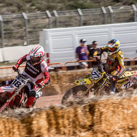 Ferran Cardús y Fran Serra harán las américas para buscar la gloria en el American Flat Track de Daytona