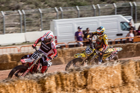 Ferran Cardús y Fran Serra harán las américas para buscar la gloria en el American Flat Track de Daytona