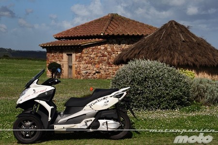Quadro 350D, prueba (conducción en autopista y pasajero)