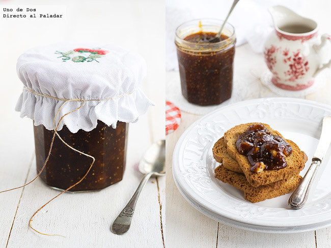 Confitura de higos y nueces especiada, receta para alegrar los desayunos