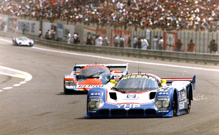 Nissan y su salvaje pole position en las 24 horas de Le Mans de 1990