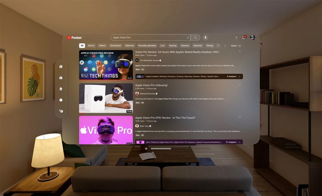 YouTube no quería una app oficial para Vision Pro, así que este desarrollador y ex-becario de Apple ha creado su propia versión YouTube no quería una app oficial para Vision Pro, así que este desarrollador y ex-becario de Apple ha creado su propia versión
