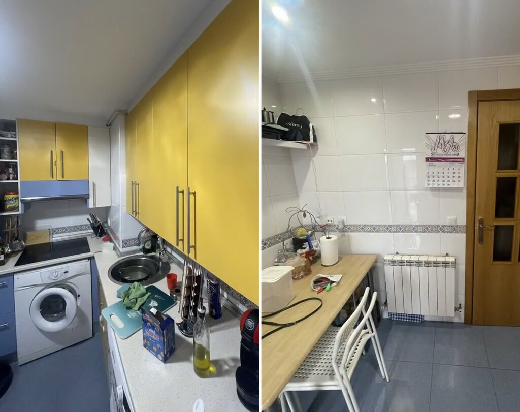 Cómo cambiar una cocina retro que era un auténtico caos y conseguir un aire moderno y actual con un presupuesto reducido