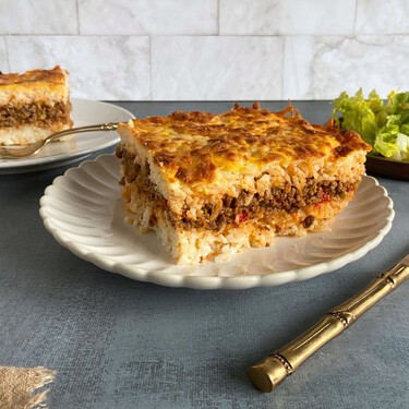 Cómo hacer pastelón de arroz dominicano, un plato familiar completo que te encantará si te gusta la lasaña