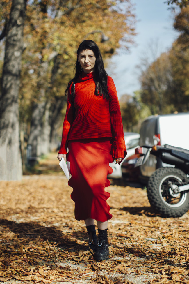 street style rojo san valentin