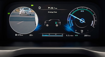 Con esta tecnología el Kia Sorento dice adiós a los ángulos muertos valiéndose de cámaras y pantallas digitales