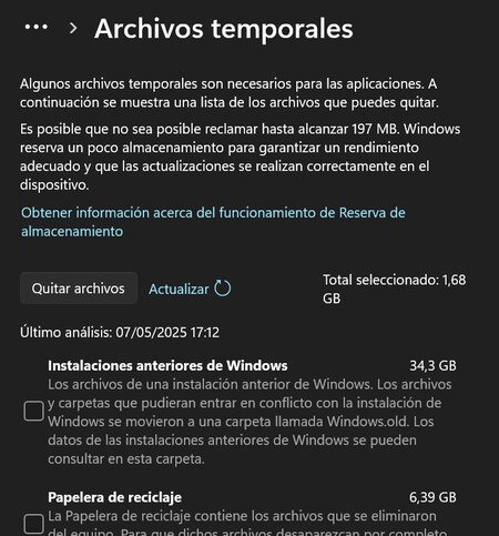 Archivos temporales