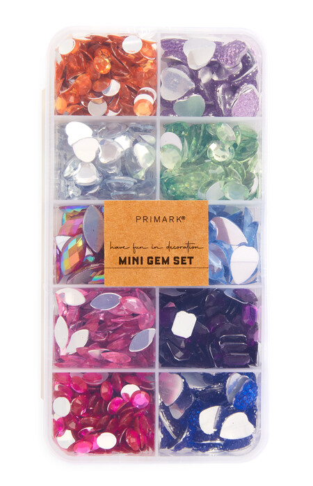 Craft Multicolour Mini Gem Set Gbp2 50 Eur3