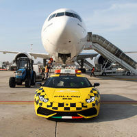 Lamborghini Huracán, el coche al que intentan seguir los aviones en el Aeropuerto de Bolonia