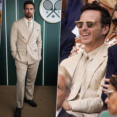 De Theo James al Rey Felipe, los hombres más elegantes de Wimbledon eligieron un look en común: el traje perfecto para este verano