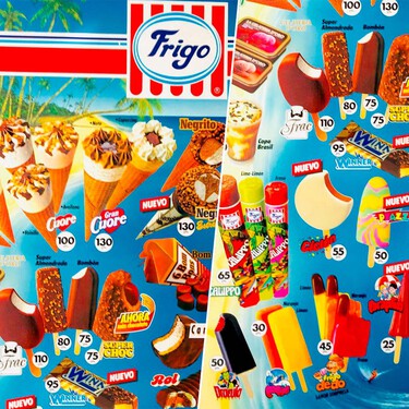 Sin IA ni escuela de negocios, este cartel de helados de Frigo del año 1990 es una lección magistral de marketing incluso en 2025 