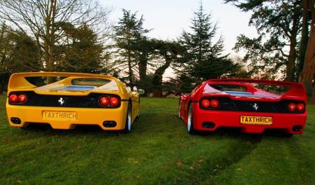 Tax The Rich: ahora el que va lento es el Ferrari F50