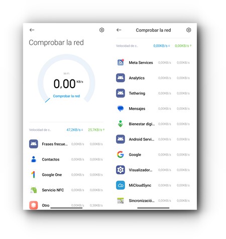 Comprobar Red Miui 14 Xiaomi