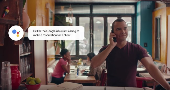 Reservas con Google Duplex