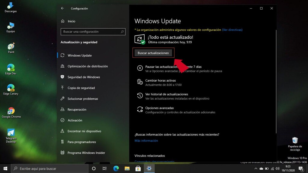 Cómo instalar parches de seguridad y las actualizaciones opcionales en