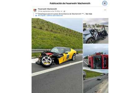 Accidente Ferrari Fb