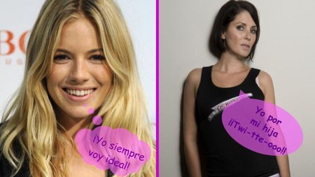 ¡Qué modernas! Sienna Miller se lleva una bronca de Sadie Frost via Twitter