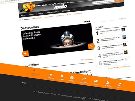 Nuevo diseño en Motorpasión Moto