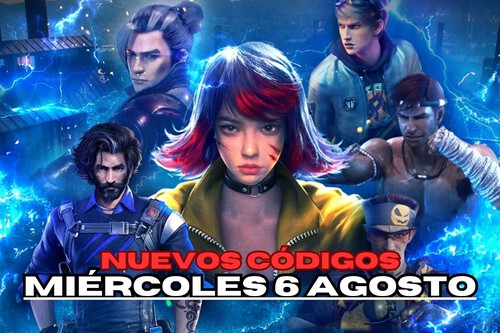 Códigos Free Fire Max hoy Miércoles 6 de Agosto con recompensas gratuitas 