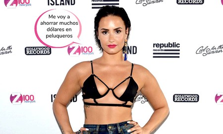 El corte de pelo de Demi Lovato que ha dejado a muchos peluqueros sin futuro y ha subido la factura de la luz de todas sus seguidoras