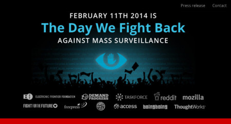 11 de febrero: el día en el que la red "contraataca" contra la vigilancia masiva de la NSA