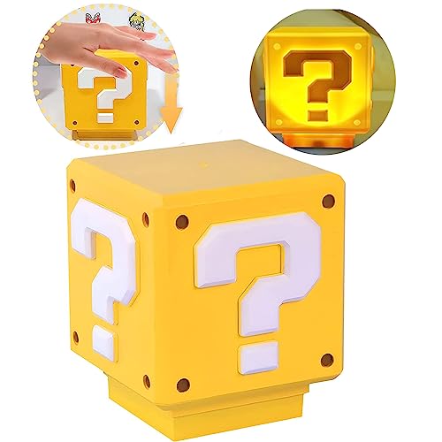 Super Mario Bros lampara noche, LED Luz nocturna 