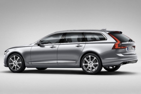 Estas son las primeras fotos oficiales y filtradas del Volvo V90