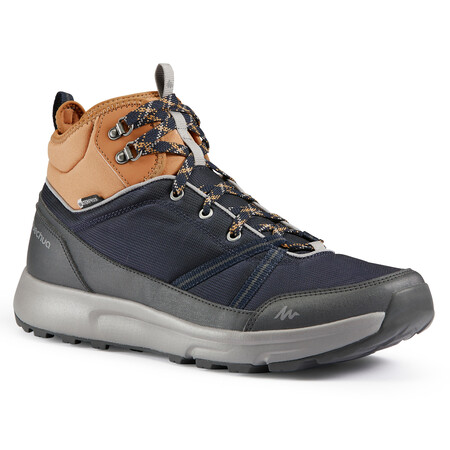 Botas De Montana Y Trekking Impermeables Hombre Quechua Nh150 Mid Azul