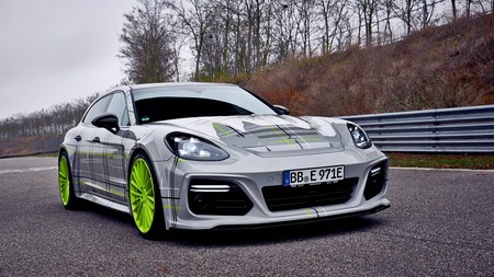 770 CV y 980 Nm de par: el toque ácido de TechArt para el Porsche Panamera Turbo S E-Hybrid Sport Turismo