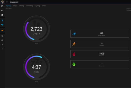 Garmin (para fitness) ya tiene una aplicación universal para Windows 10