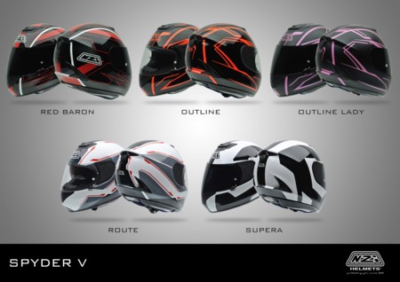 NZI Spyder V, integral de fibra de carbono 