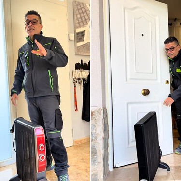 Sergio Llorente, electricista: "El mayor error al comprar una estufa es pensar que contra más vatios, más calienta"