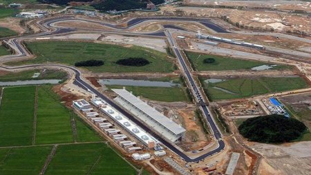 El Circuito de Yeongam estará a tiempo para el GP de Corea... con un poco de suerte según Bernie Ecclestone