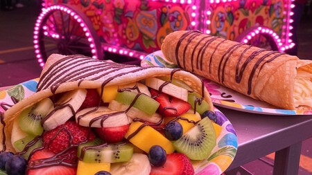 Crepas y marquesitas de 1 kilo en Coyoacán: el antojo gigante que ofrece este local