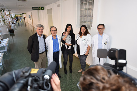 Equipo médico Hospital Clinic Barcelona