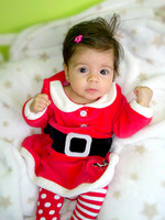 La foto de tu bebé: ¡Laia es mamá Noel!