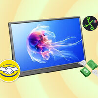 Esta mini pantalla de 15 pulgadas es portátil y tiene uno de los precios más bajos de Mercado Libre 