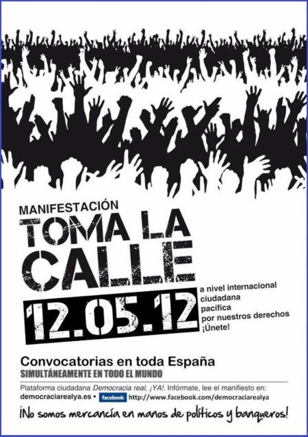 #12M15M, porque algo debe cambiar en esta primavera global