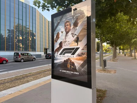 Publicidad en mi propio barrio de la película F1