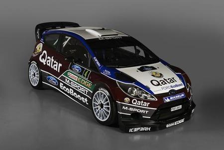 Qatar M-Sport World Rally Team presenta su nueva decoración para la temporada 2013