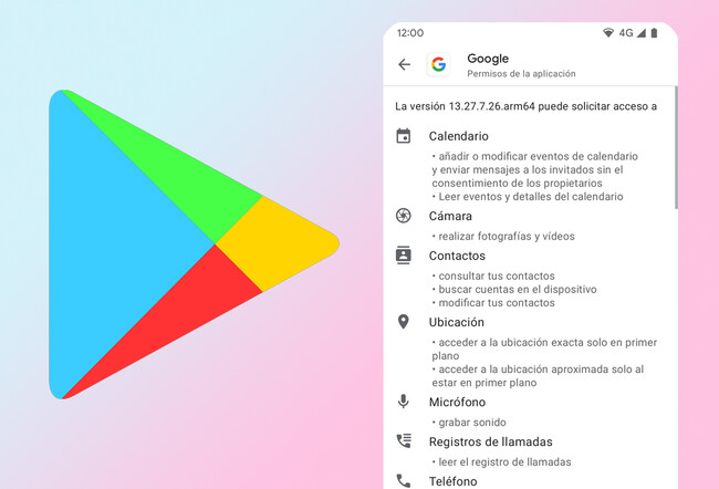 Google Play Permisos