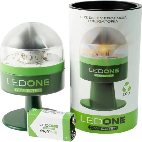 V16 approved DGT geolocated beacon LEDONE Connected