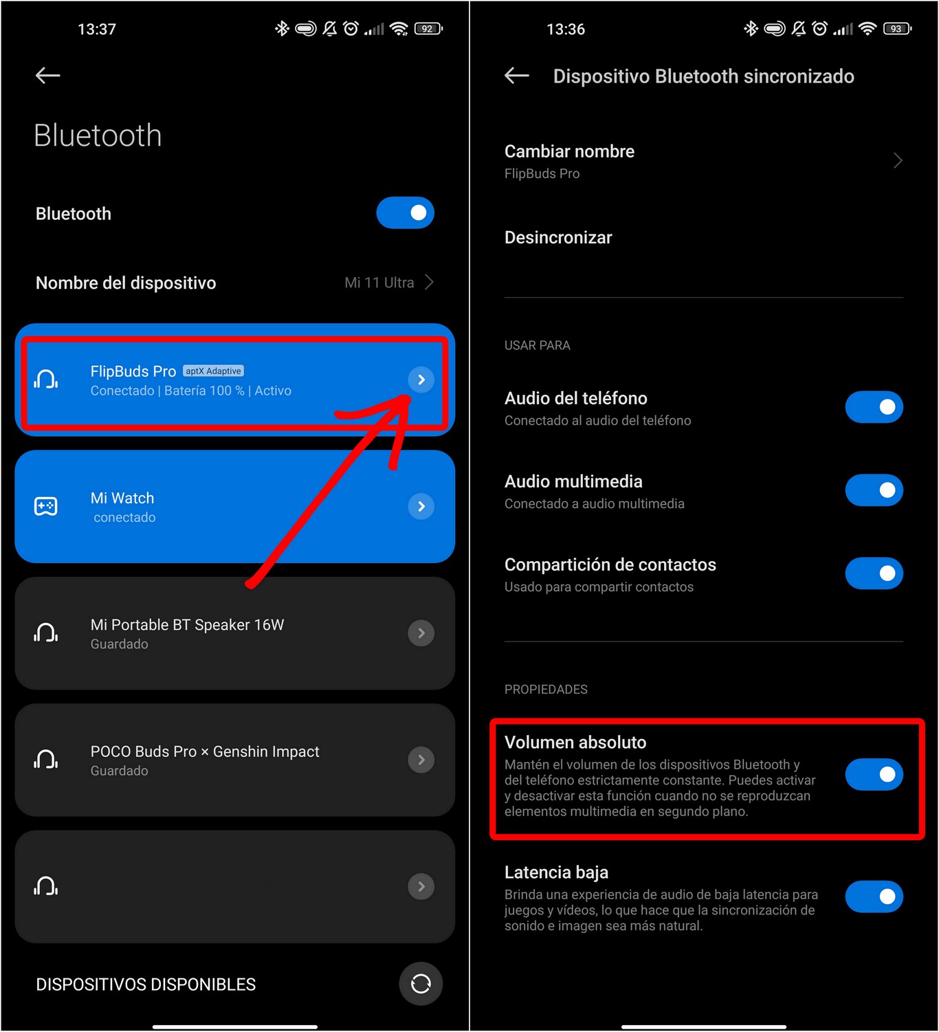 Why does the volume of the headphones sound so low on my Xiaomi mobile
