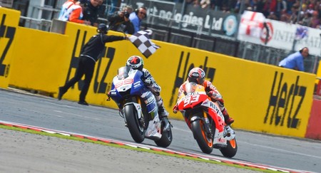 Lorenzo Marquez Silverstone Motogp 2013