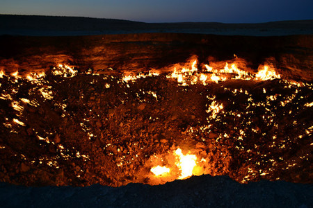 gas crater llama