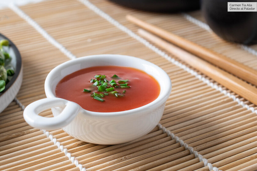 Salsa agridulce, receta de cocina fácil, sencilla y deliciosa