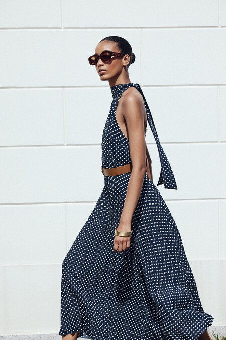 Vestido de lunares de Zara
