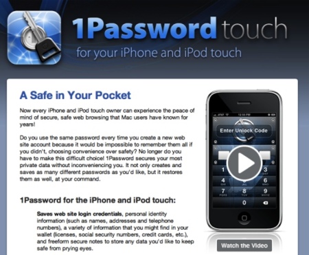 1Password Pro para iPhone gratis hasta el 1 de Diciembre